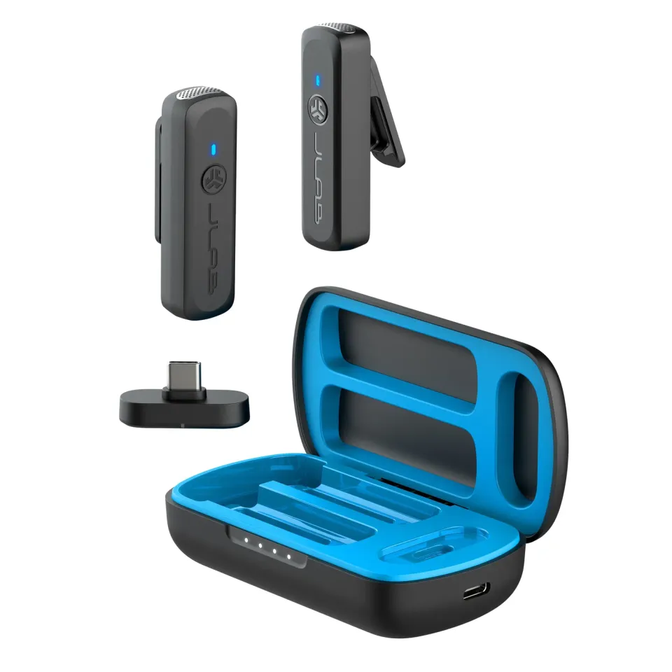 JLab Create Wireless micro cravate noir bluetooth 18h