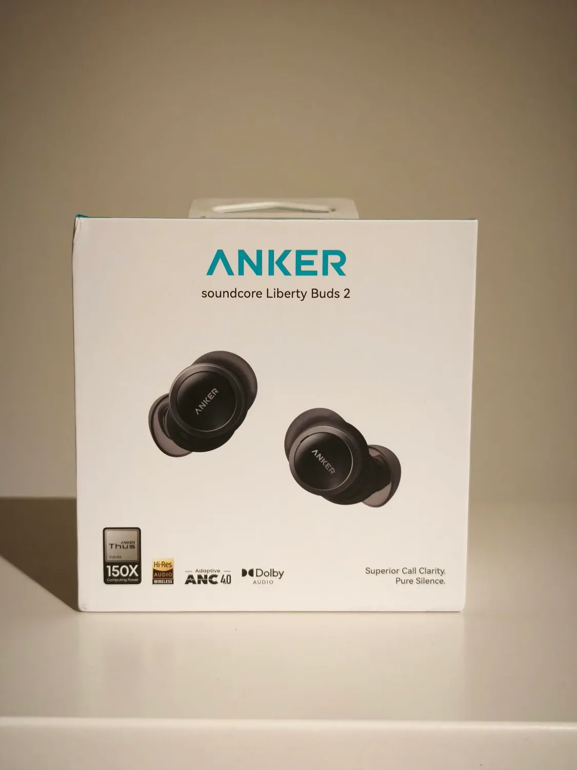 soundcore Liberty Buds 2 écouteurs Bluetooth violet nacre ANC