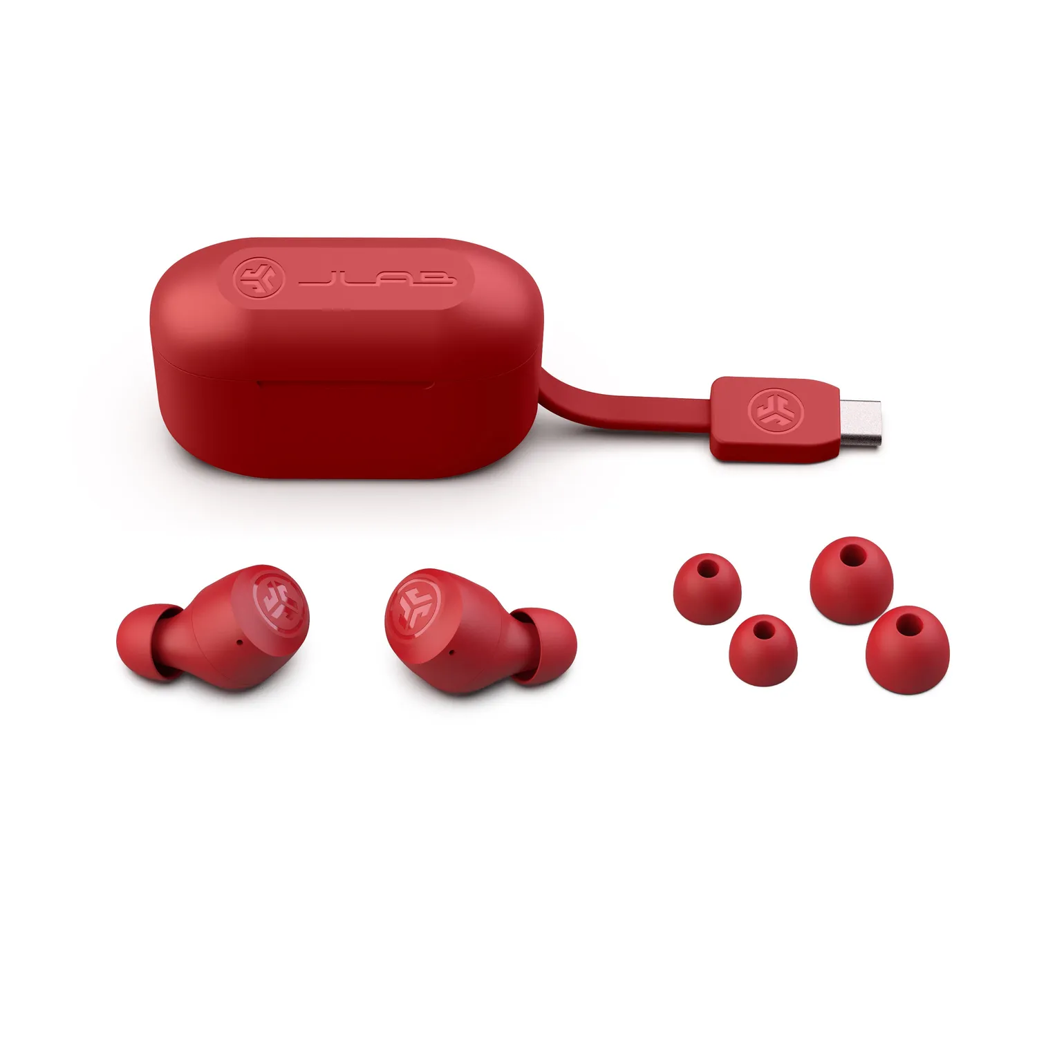 JLab GO Pop+ écouteurs bluetooth rose 35h