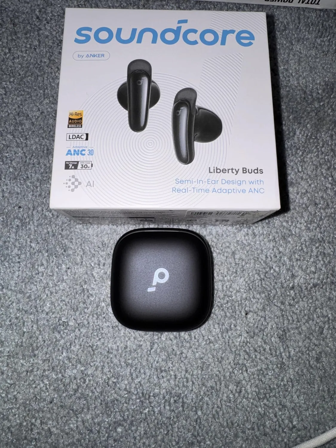 Soundcore Liberty Buds écouteurs Bluetooth sans fil noir