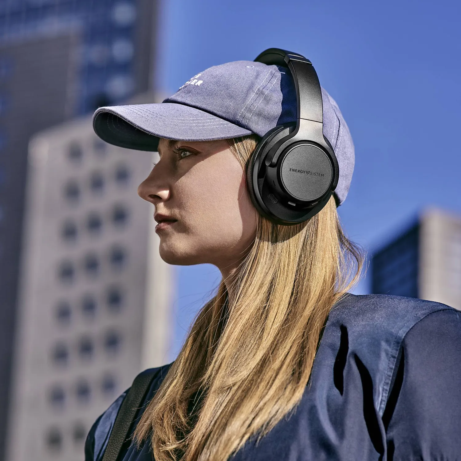 Energy Sistem Silent ANC casque bluetooth noir 100h