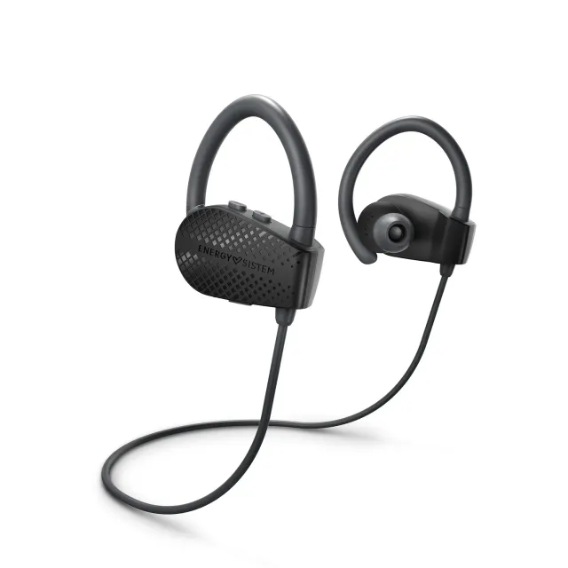Energy Sistem Sport 1+ écouteurs bluetooth noir Secure-Fit