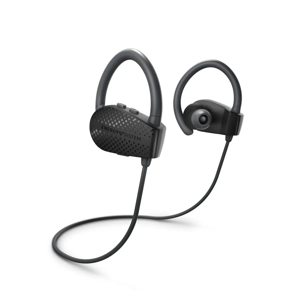 Energy Sistem Sport 1+ écouteurs bluetooth noir Secure-Fit
