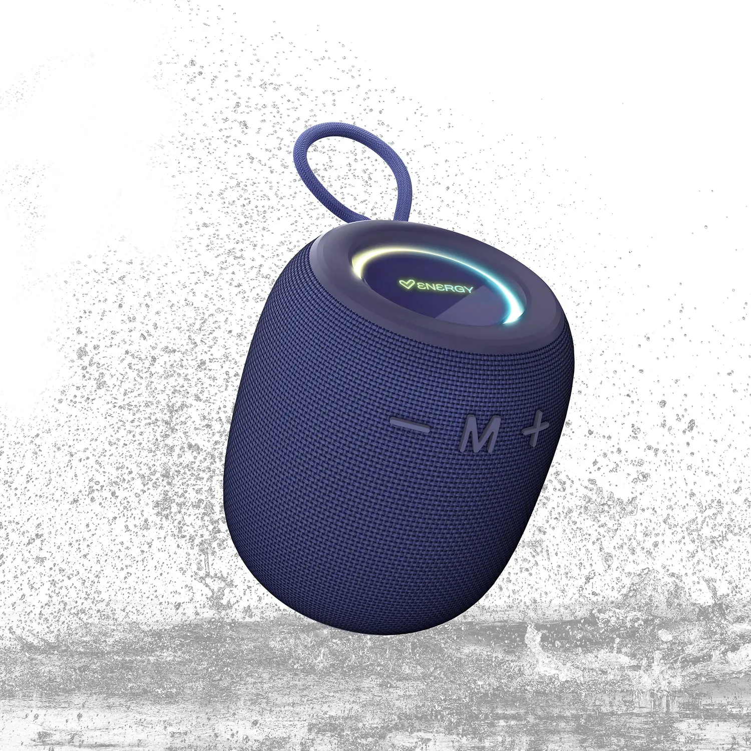 Energy Sistem Bloom enceinte bluetooth navy LED 18h