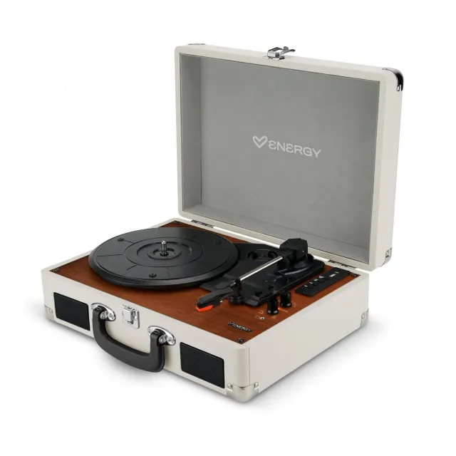 Energy Sistem RetroSpin platine vinyle ivoire bluetooth 33/45/78