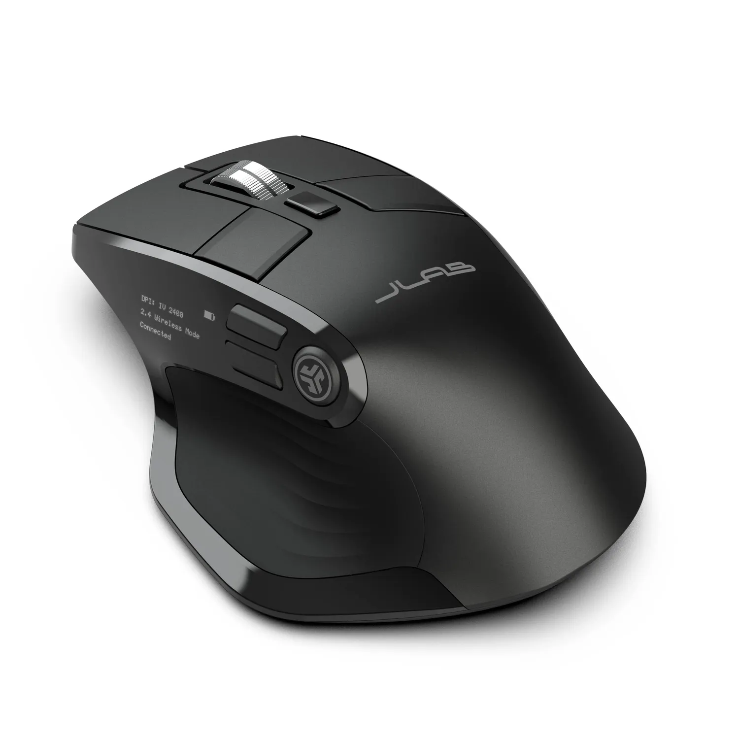 JLab Epic souris sans fil noire 3 appareils OLED
