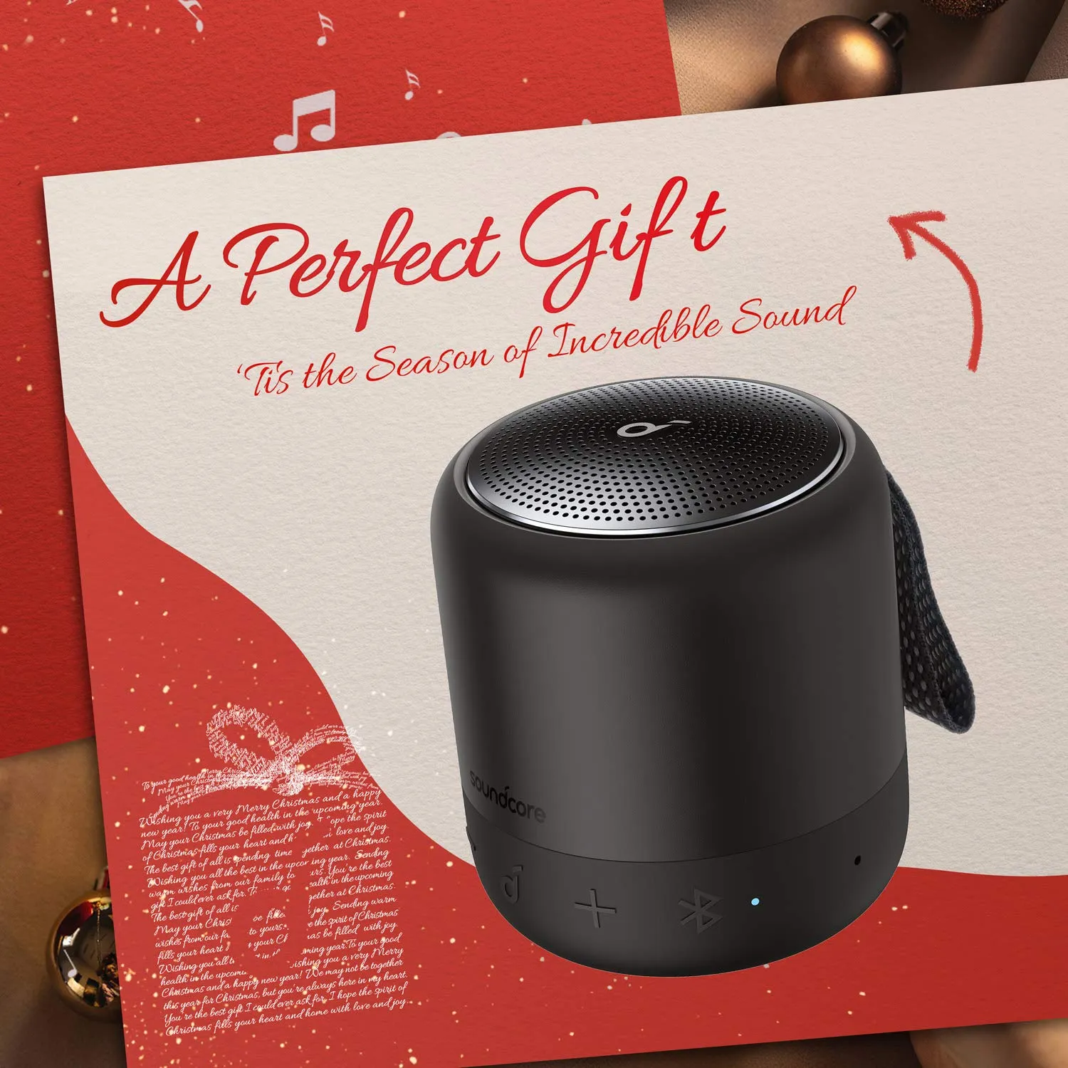 Soundcore Mini 3 enceinte bluetooth IPX7 BassUp