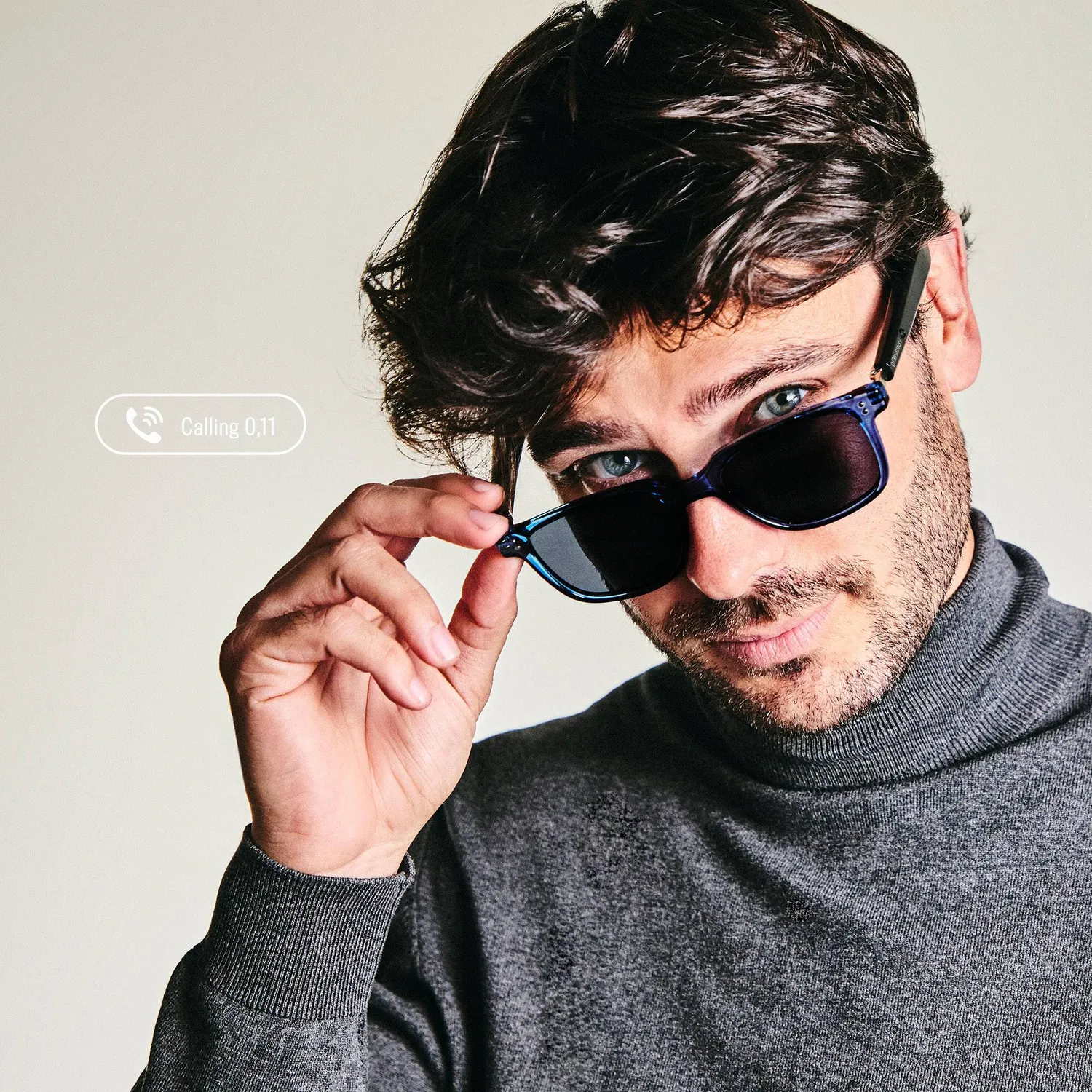 Energy Sistem Urban Music Sense lunettes bluetooth bleue polarisé
