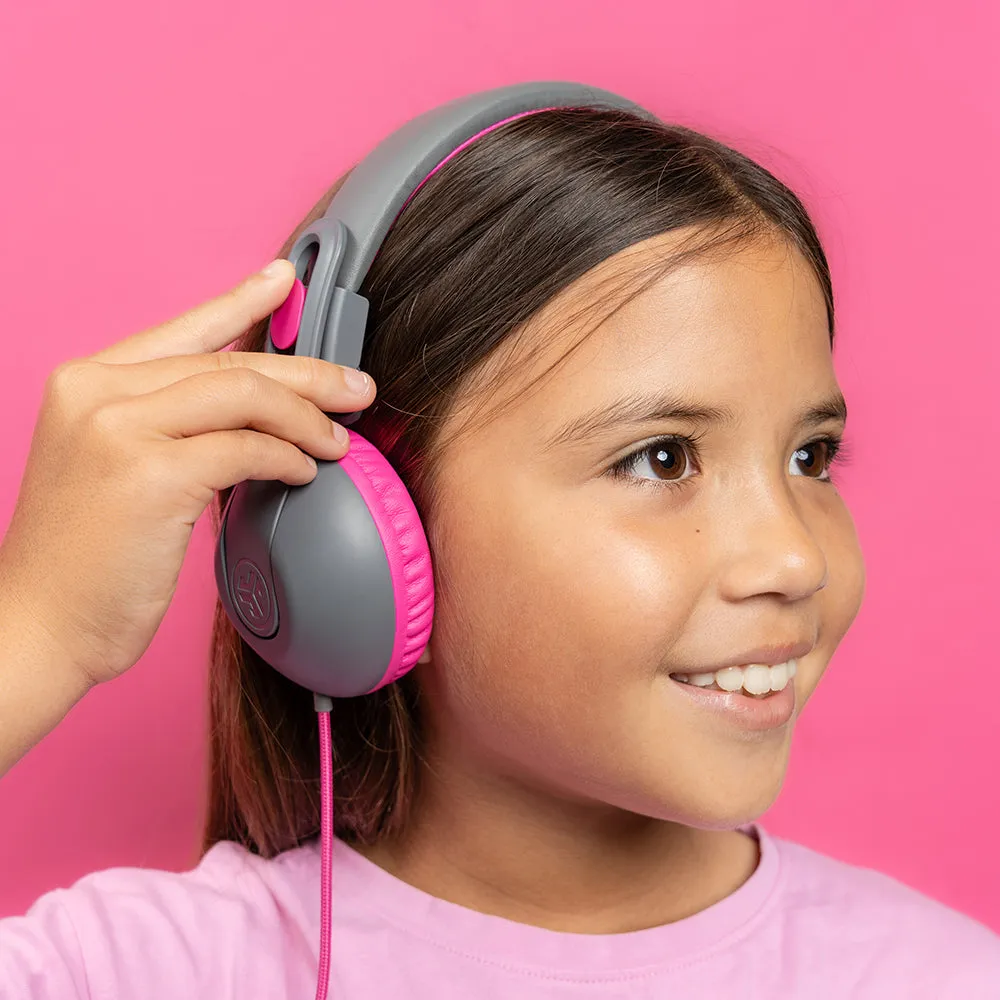 JLab JBuddies Studio 2 casque enfant rose filaire