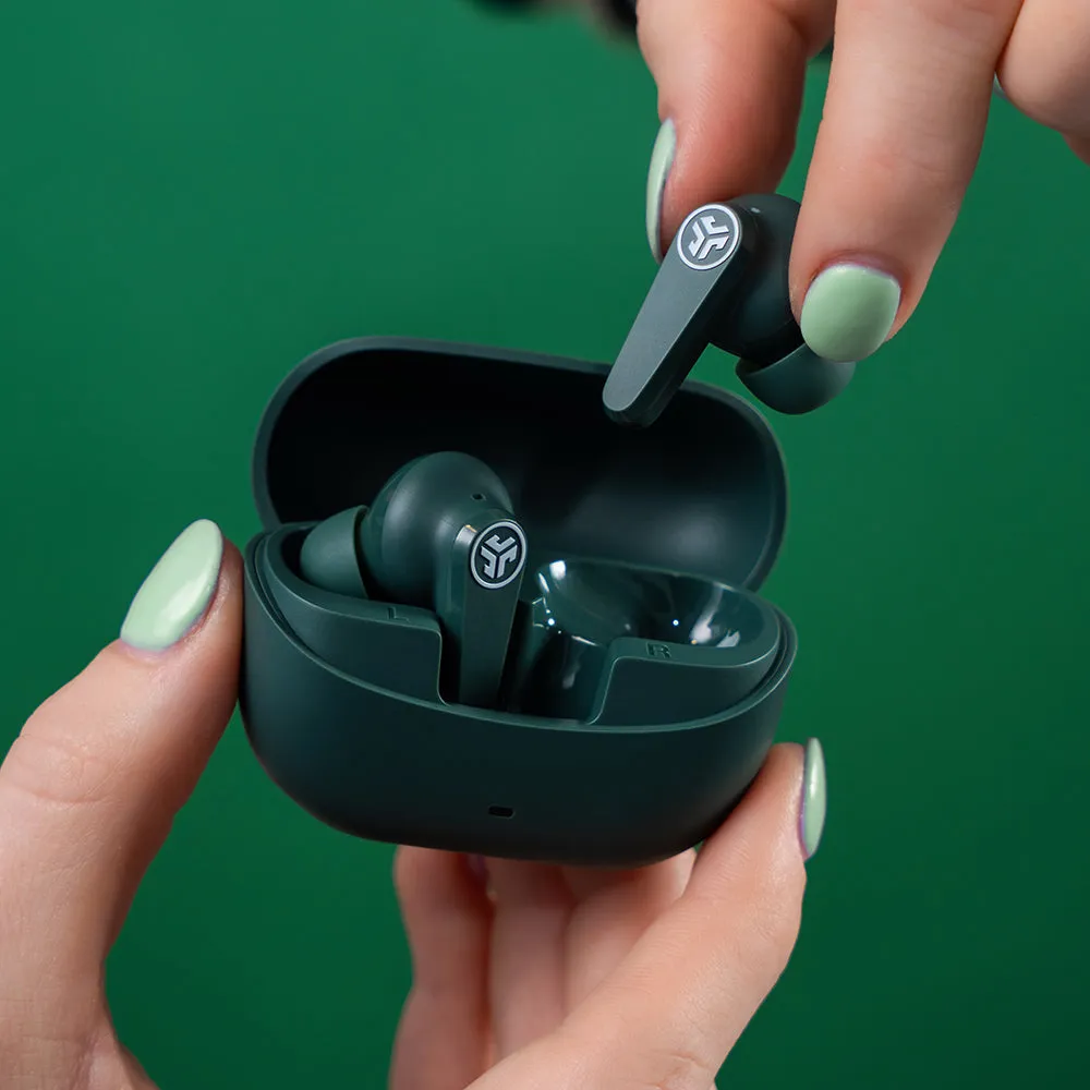 JLab Go Pods ANC écouteurs sans fil sauge