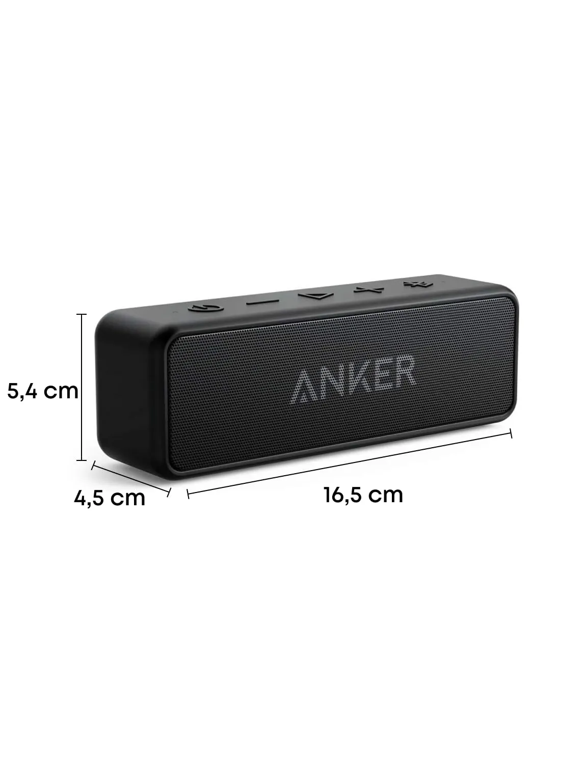Soundcore 2 enceinte bluetooth noir 24h basses
