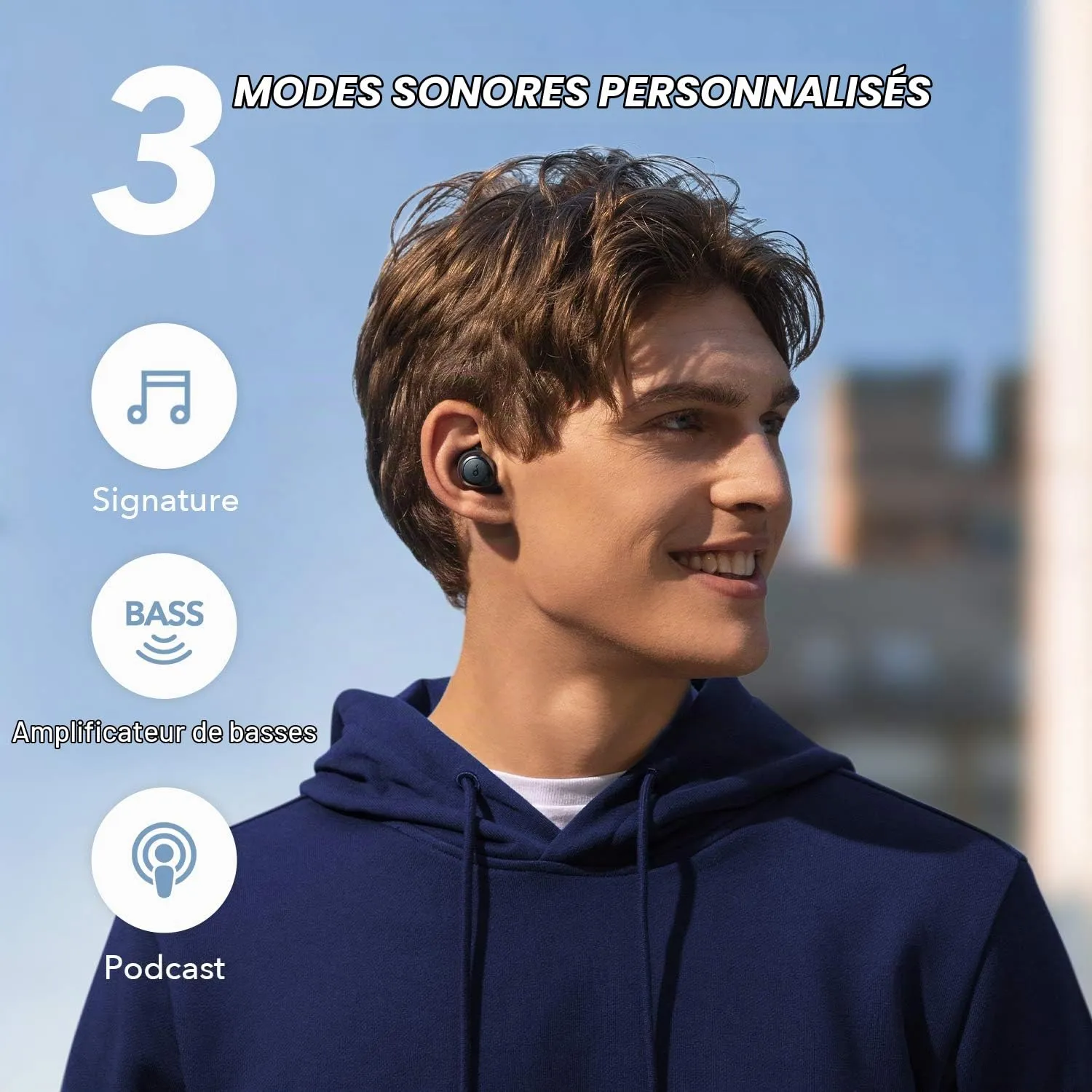 Soundcore Life A1 écouteurs Bluetooth sport IPX7 35H