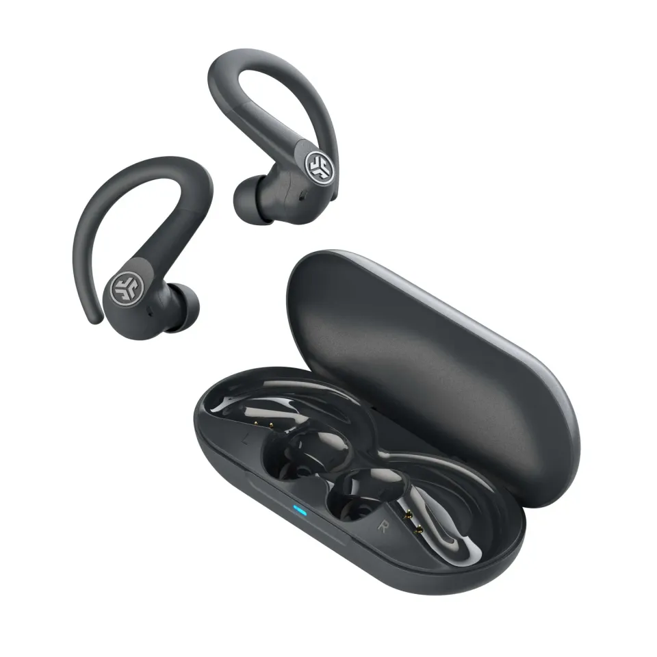 JLab GO Sport ANC Écouteurs Bluetooth Gris foncé