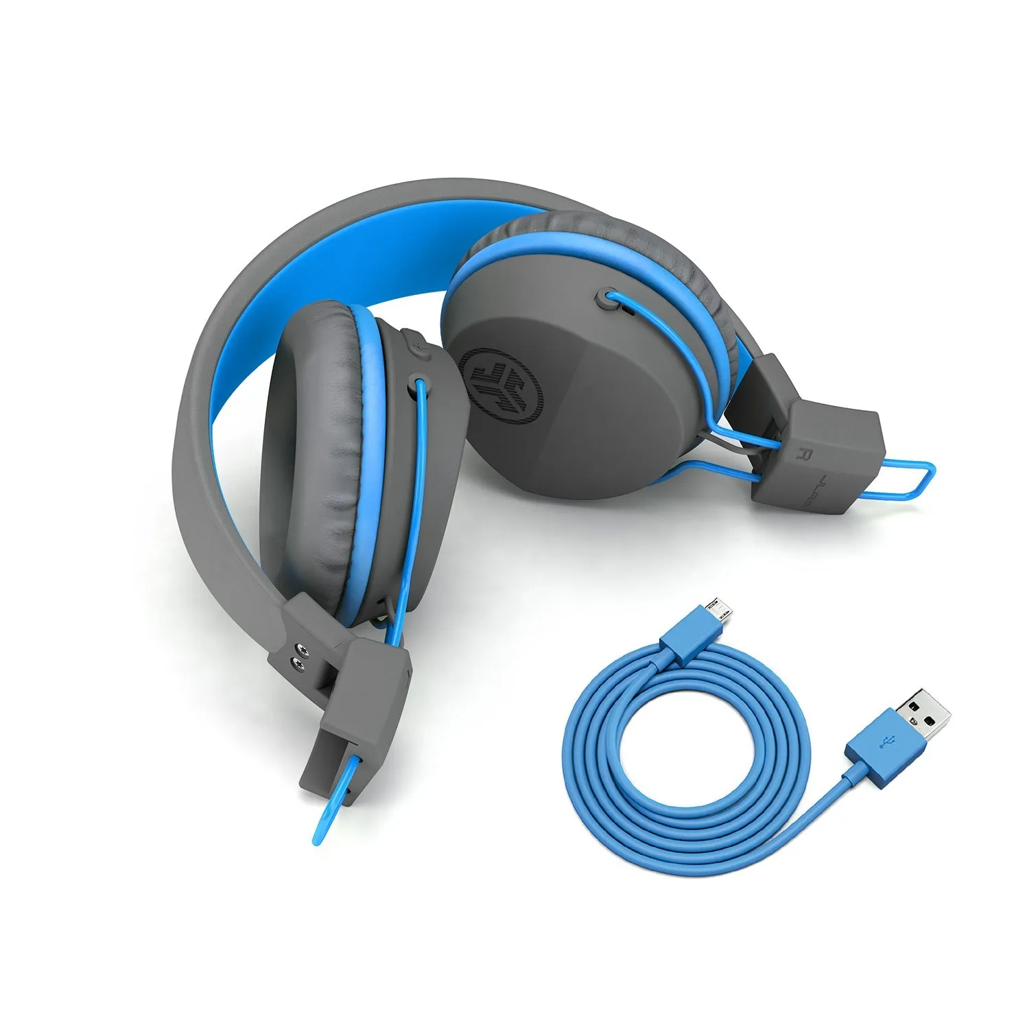 JLab Neon casque on-ear sans fil bleu