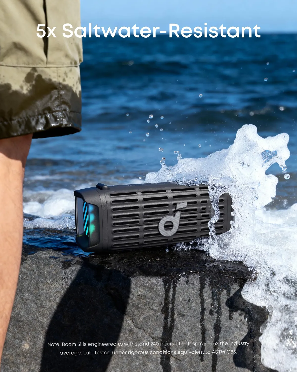 Soundcore Boom 3i enceinte Bluetooth étanche noir