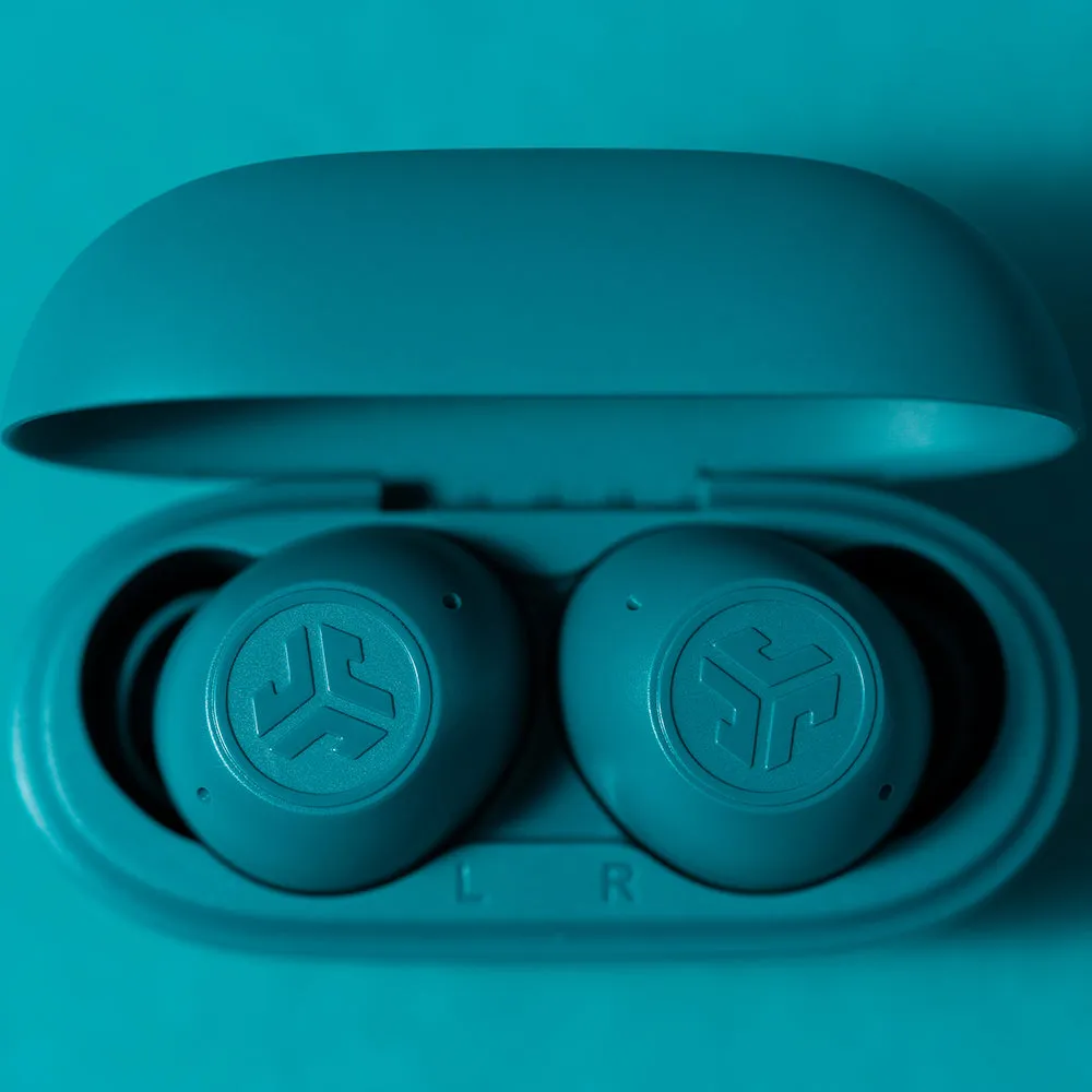 JLab GO Pop ANC écouteurs bluetooth teal 24h