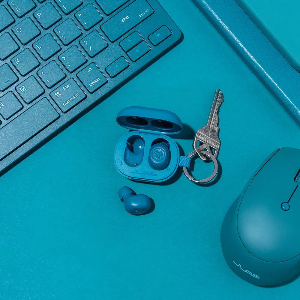 JLab JBuds Mini écouteurs sans fil teal IP55