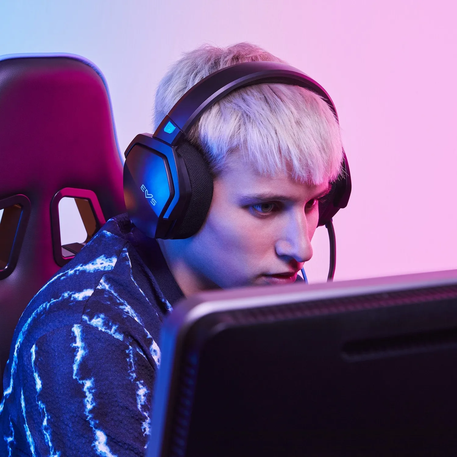 Energy Sistem ESG 3 Casque Gaming White Thunder Micro