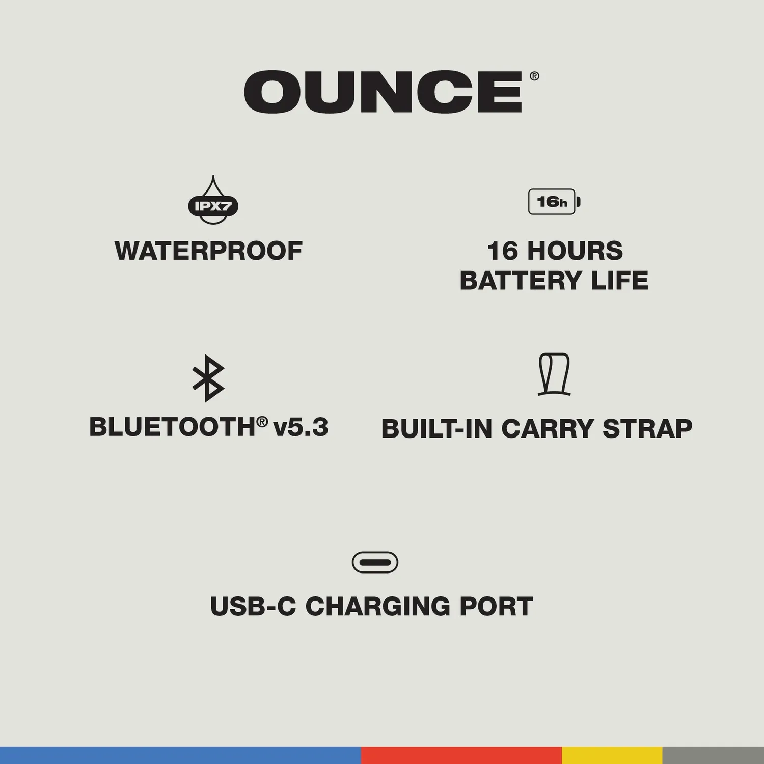Skullcandy Ounce enceinte Bluetooth noire compacte