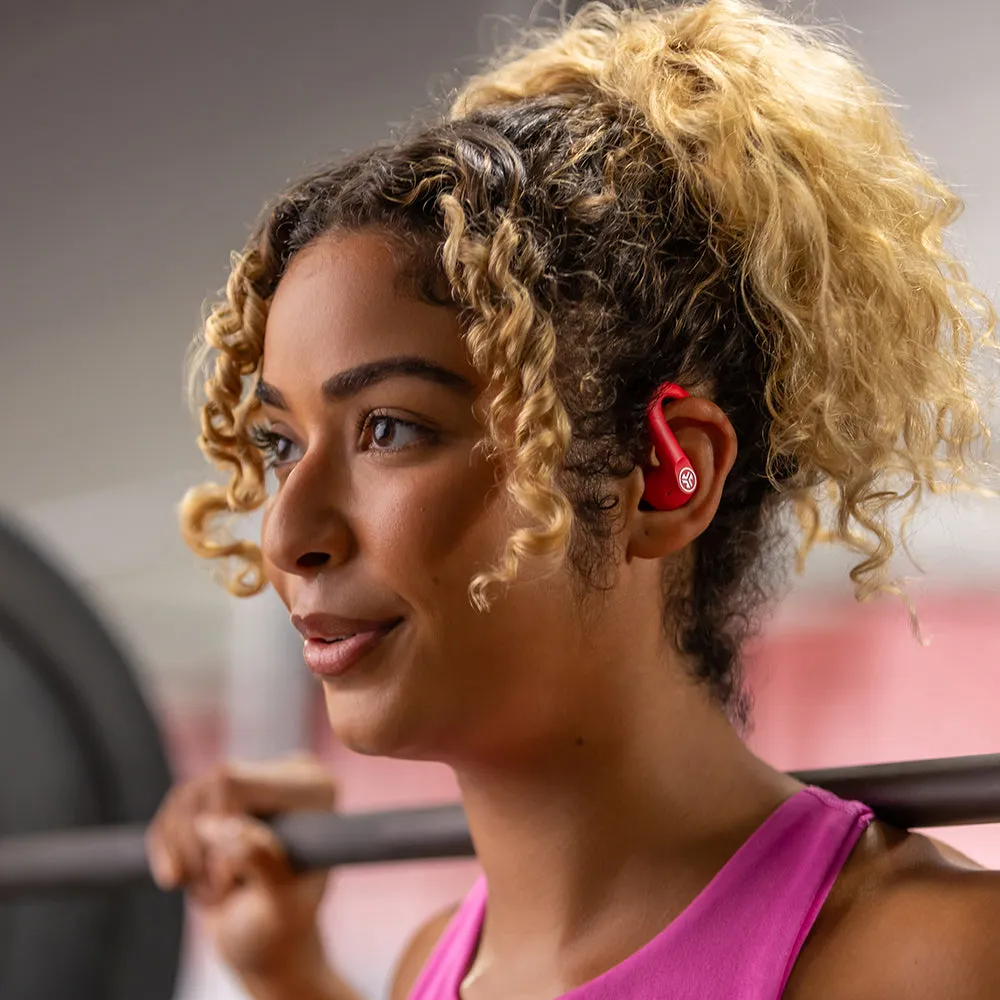JLab GO Sport ANC écouteurs sans fil rose hibiscus ANC