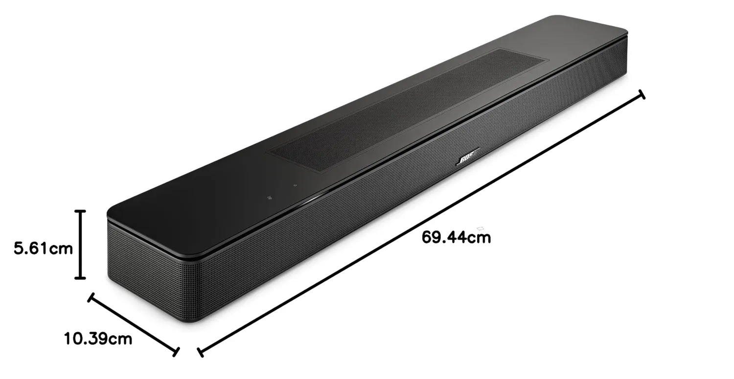 Bose Smart Soundbar Dolby Atmos barre de son noire Alexa