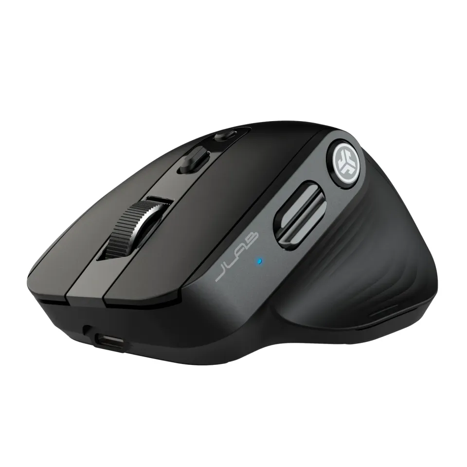 JLab Epic Mouse 2 souris sans fil ergonomique 9 boutons noire