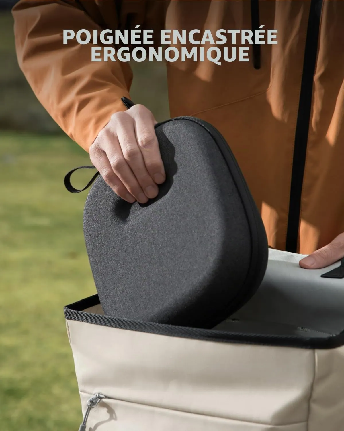 Soundcore étui casque rigide anti-choc noir