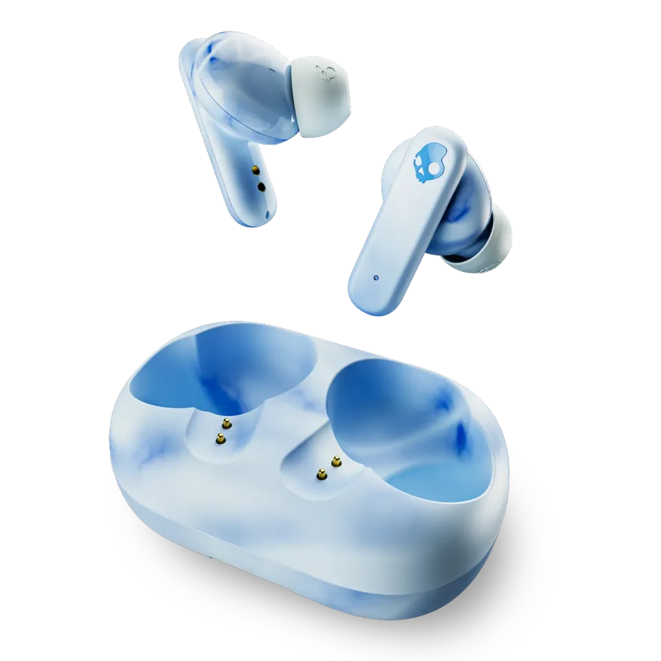 Skullcandy EcoBuds écouteurs sans fil Glacier éco-conçus