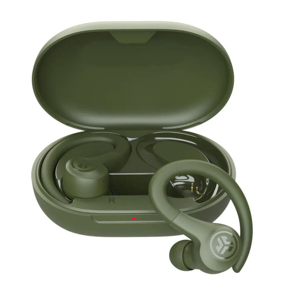JLab GO Sport+ écouteurs sport vert crochets IP55