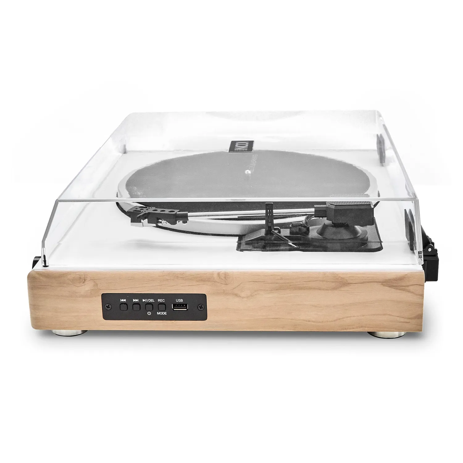 Energy Sistem Woodspin+ platine vinyle White 40W Bluetooth