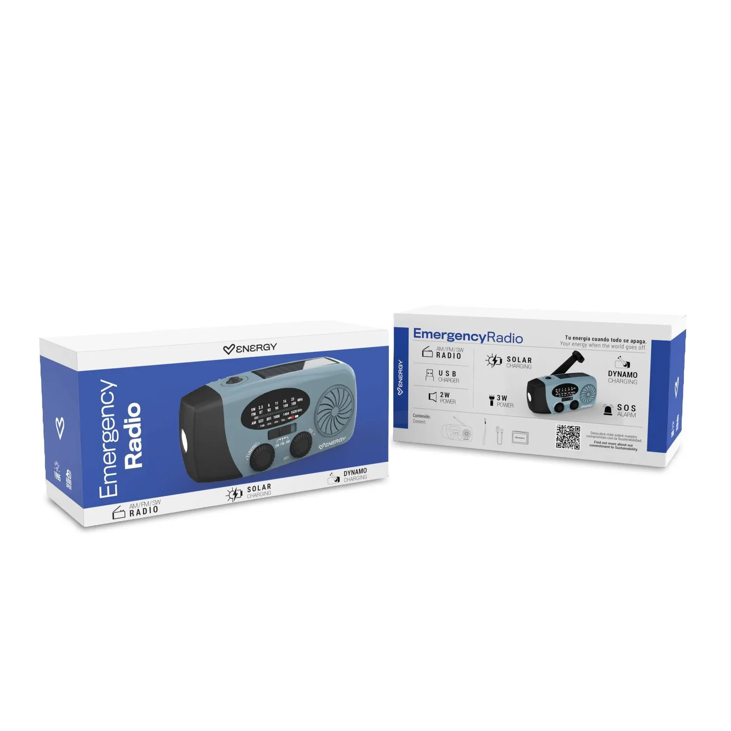 Energy Sistem Emergency radio urgence solaire Mist