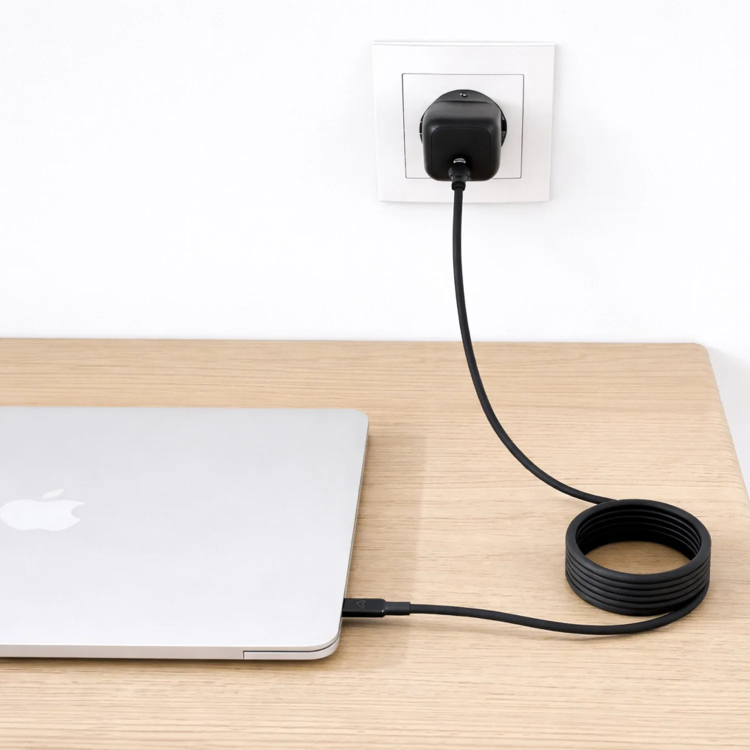 Energy Sistem Magnet Roll câble USB-C noir 1,5 m 60W