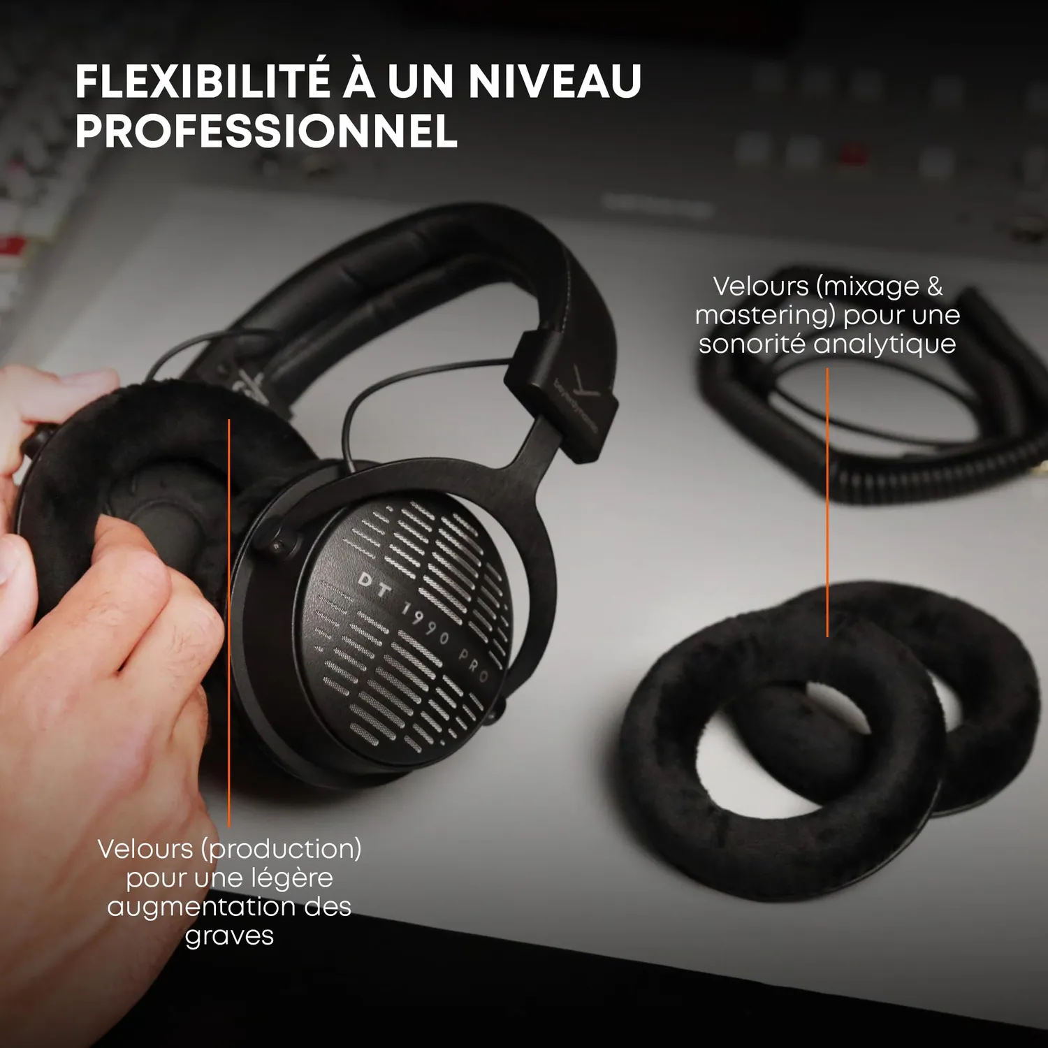 beyerdynamic DT 1990 Pro MKII casque studio ouvert Tesla