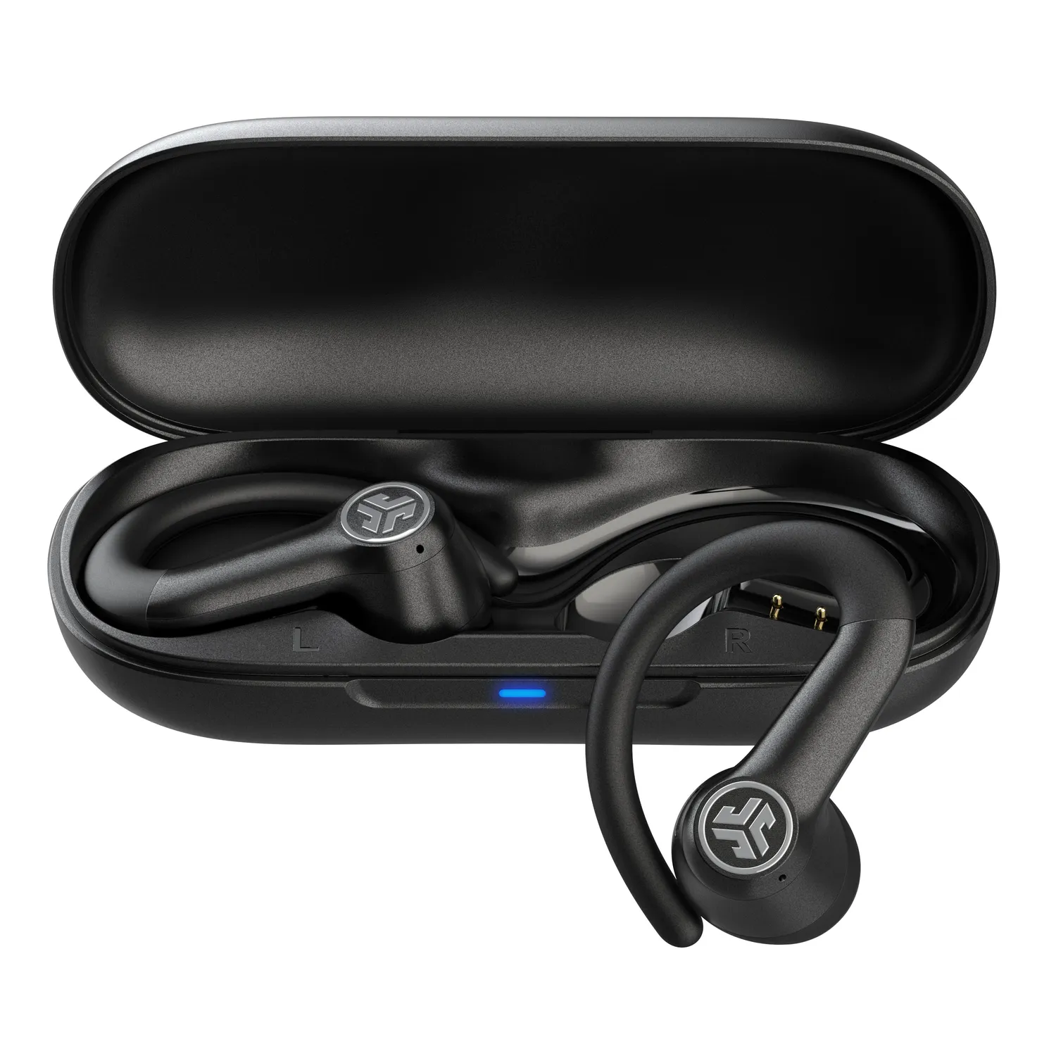 JLab JBuds Open Sport 2 écouteurs ouverts sport noir