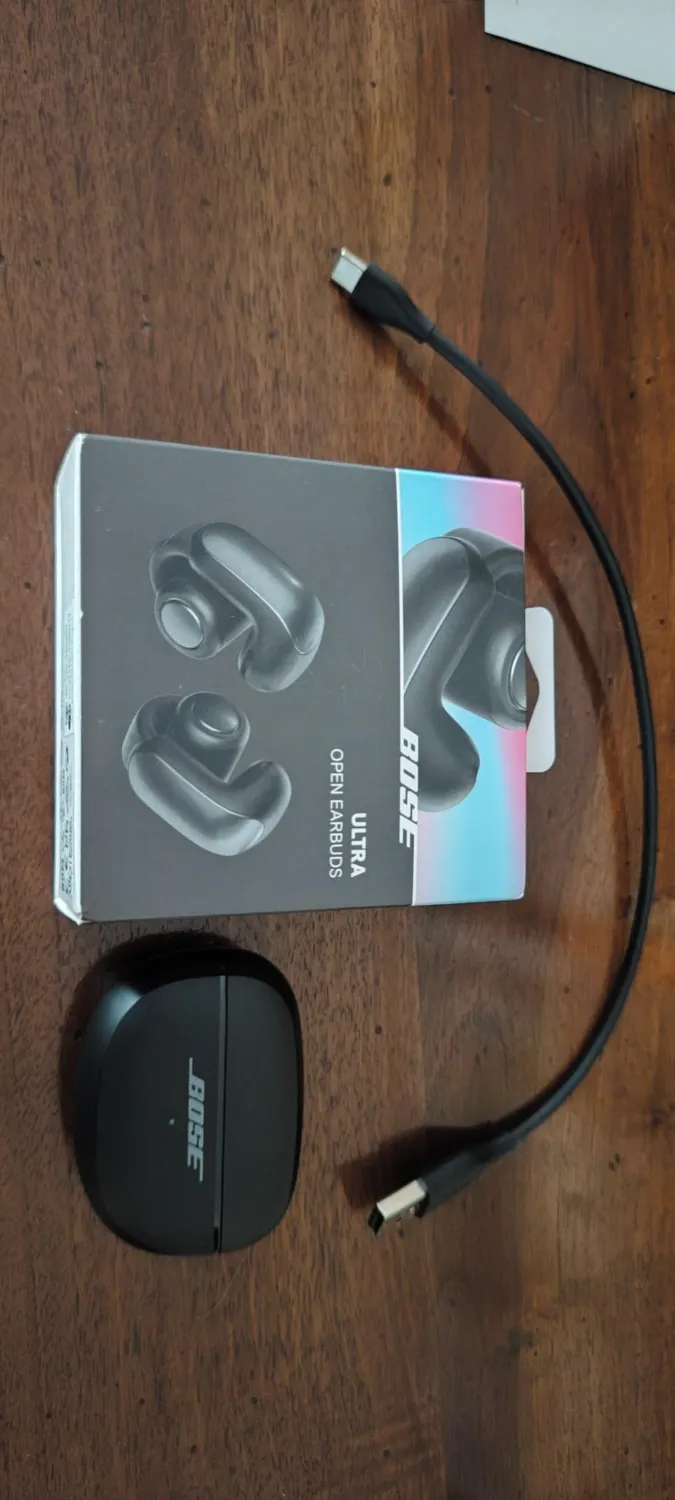 Bose Ultra Open Earbuds écouteurs ouverts noir IPX4