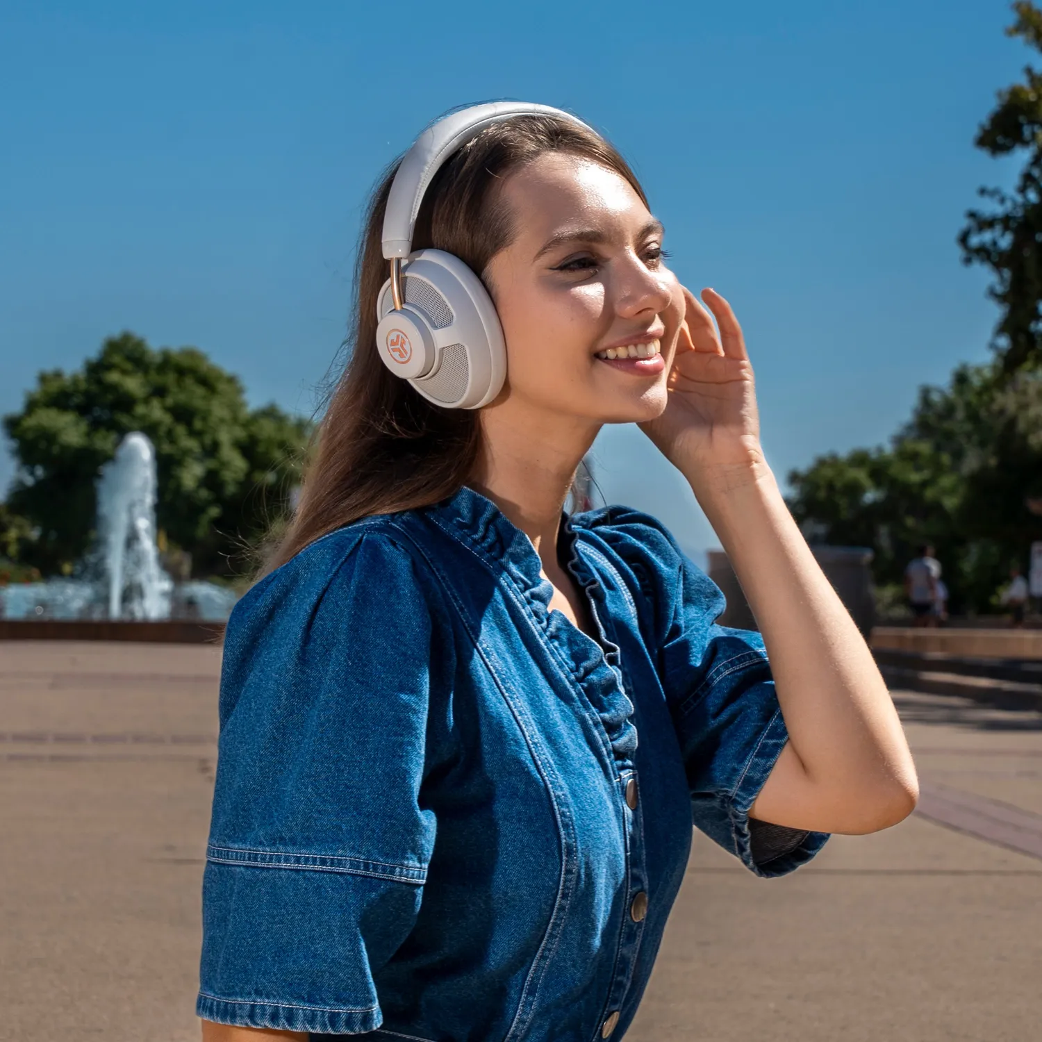 JLab JBuds Open casque ouvert cloud 24h multipoint