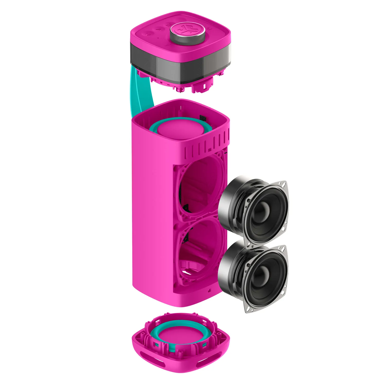 JLab JBuds Party enceinte Bluetooth rose 30W