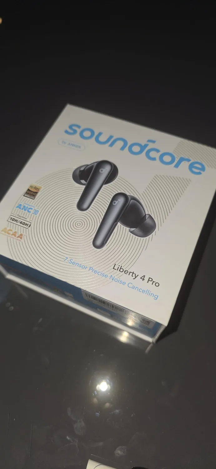 Soundcore Liberty 4 Pro écouteurs noir ANC
