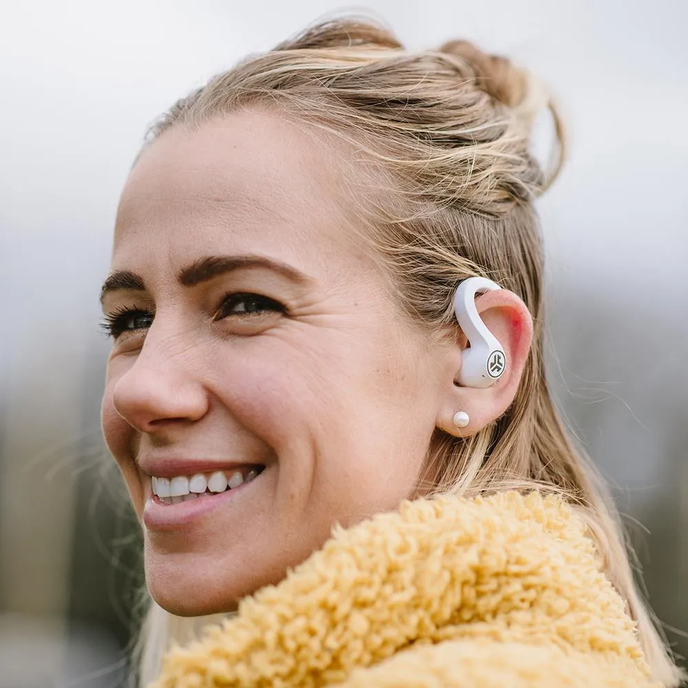 JLab JBuds Air Sport écouteurs bluetooth blanc IP66