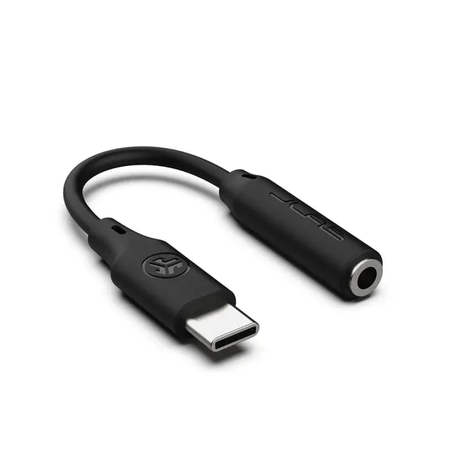 JLab Adaptateur USB-C vers Jack 3.5mm Noir