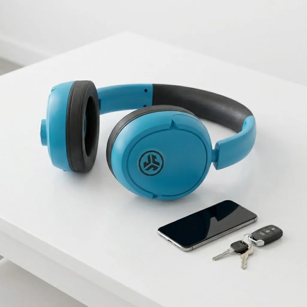 JLab Blue XL casque bluetooth 20h signature basses