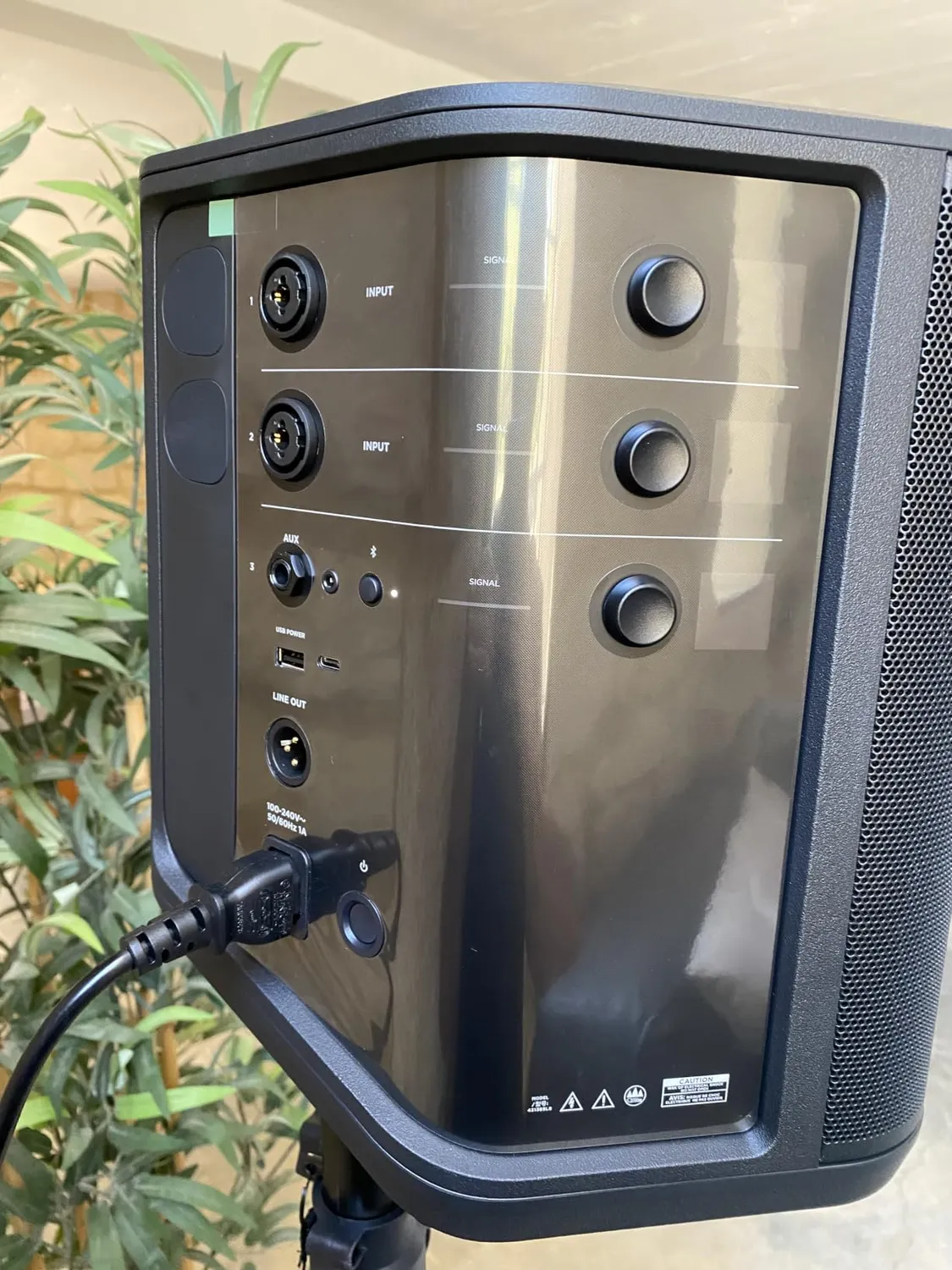 Bose S1 Pro+ enceinte sono portable noire batterie