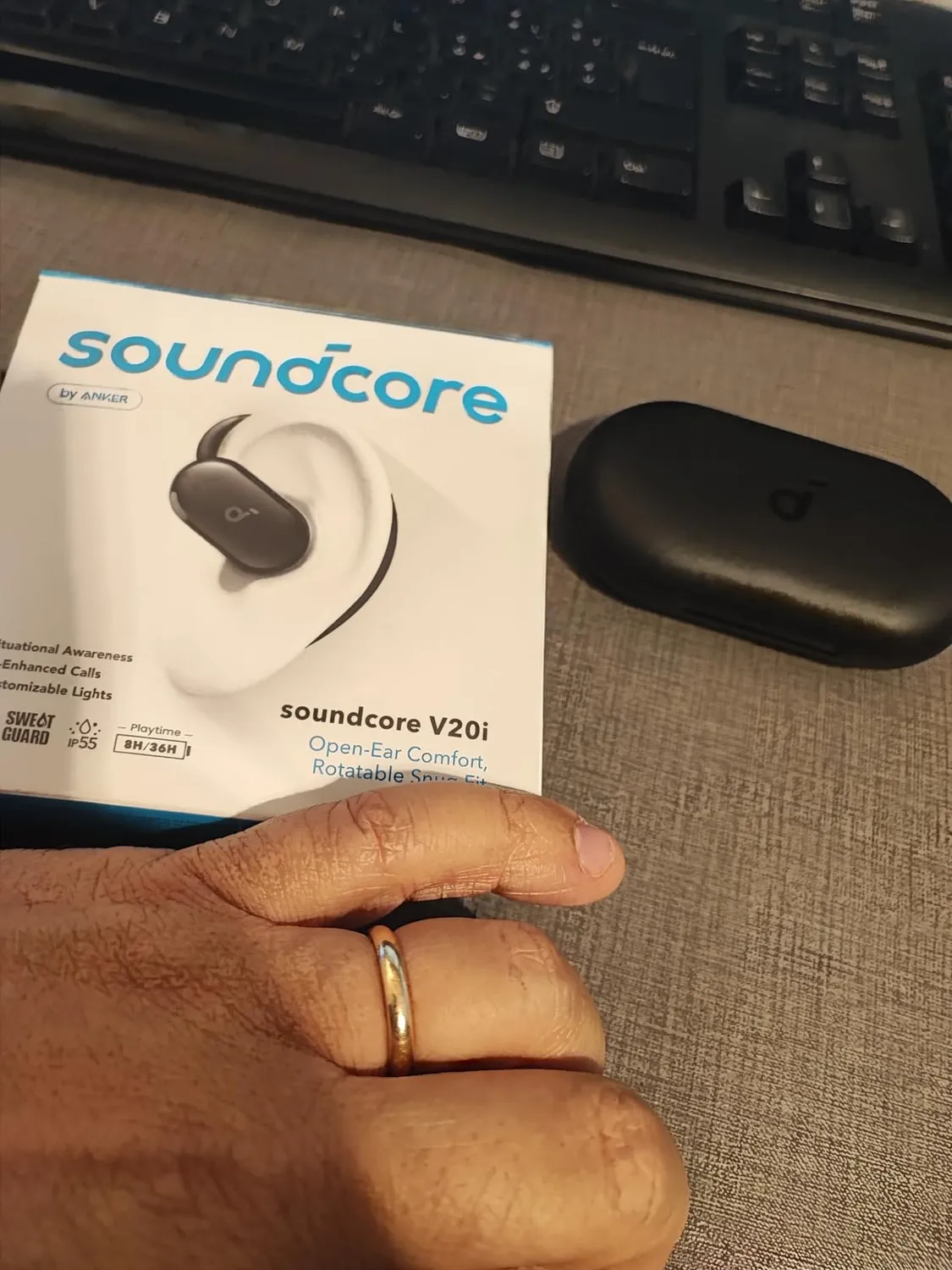 Soundcore by Anker V20i écouteurs open-ear noir