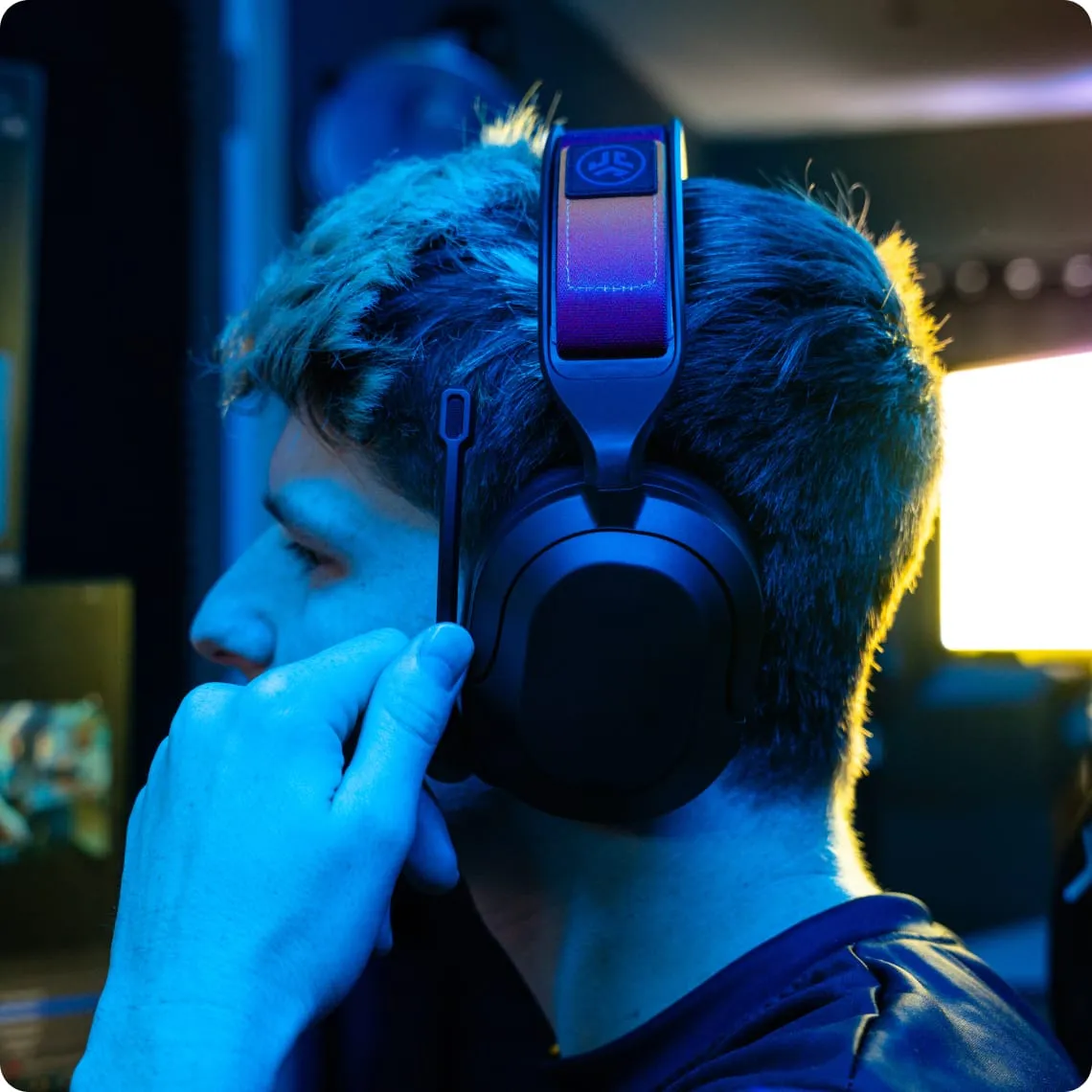 JLab Nightfall Pack casque + souris + clavier gaming noir