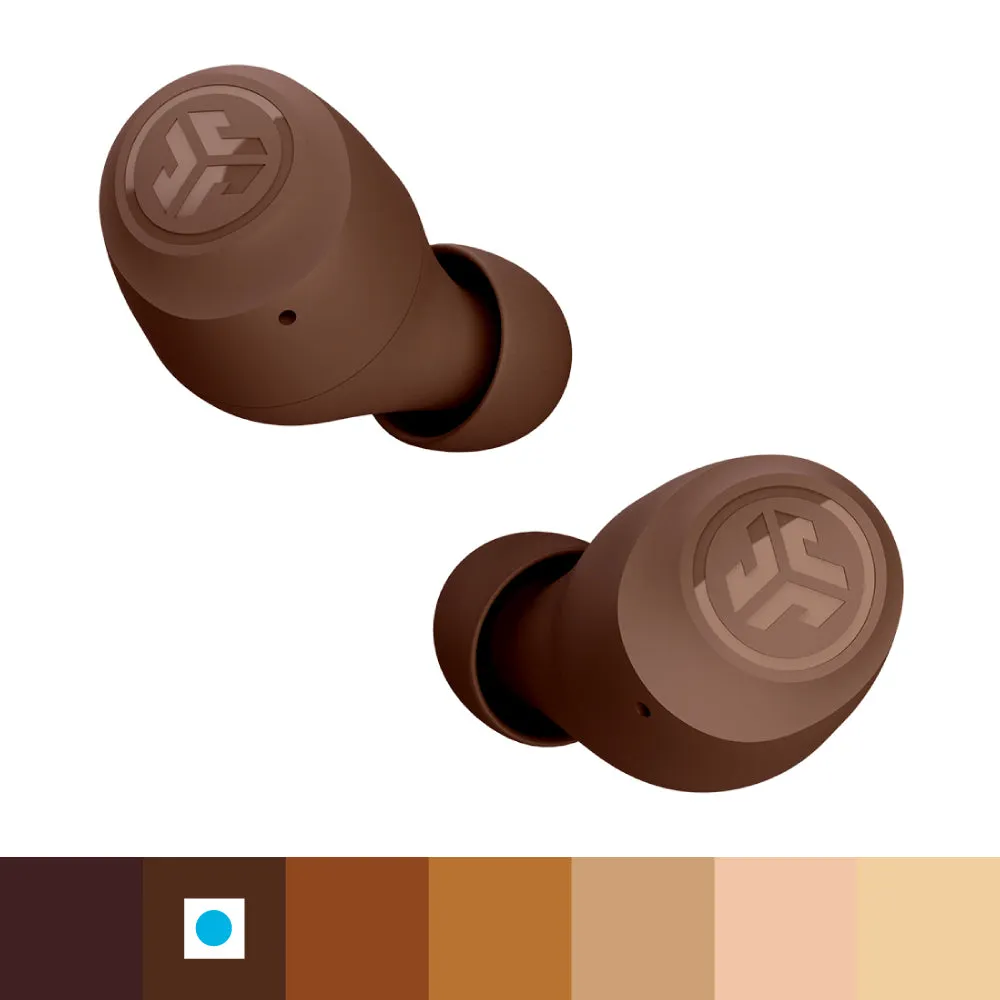 JLab Go Air Tones écouteurs bluetooth beige 32h 15%