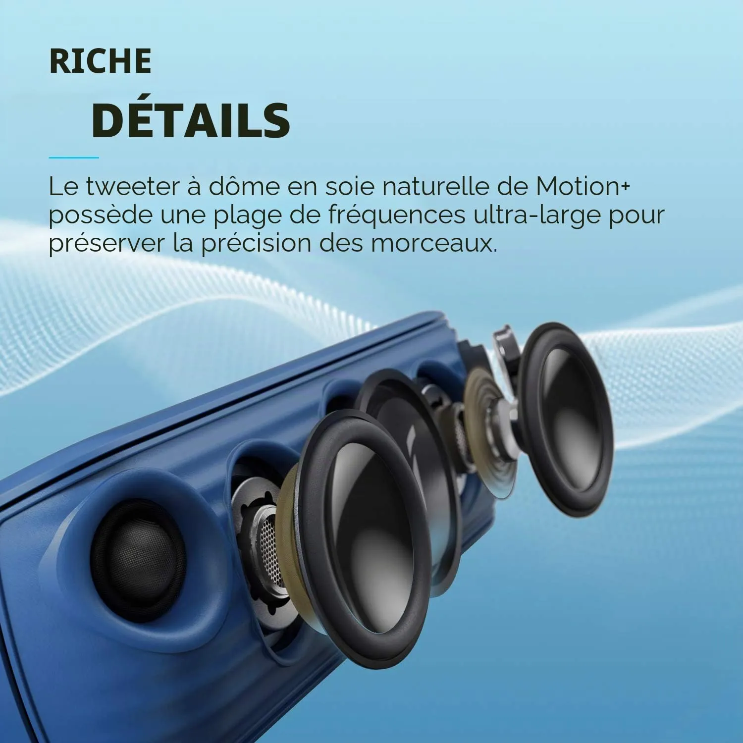 Soundcore Motion+ enceinte Bluetooth 30W IPX7 Hi-Res