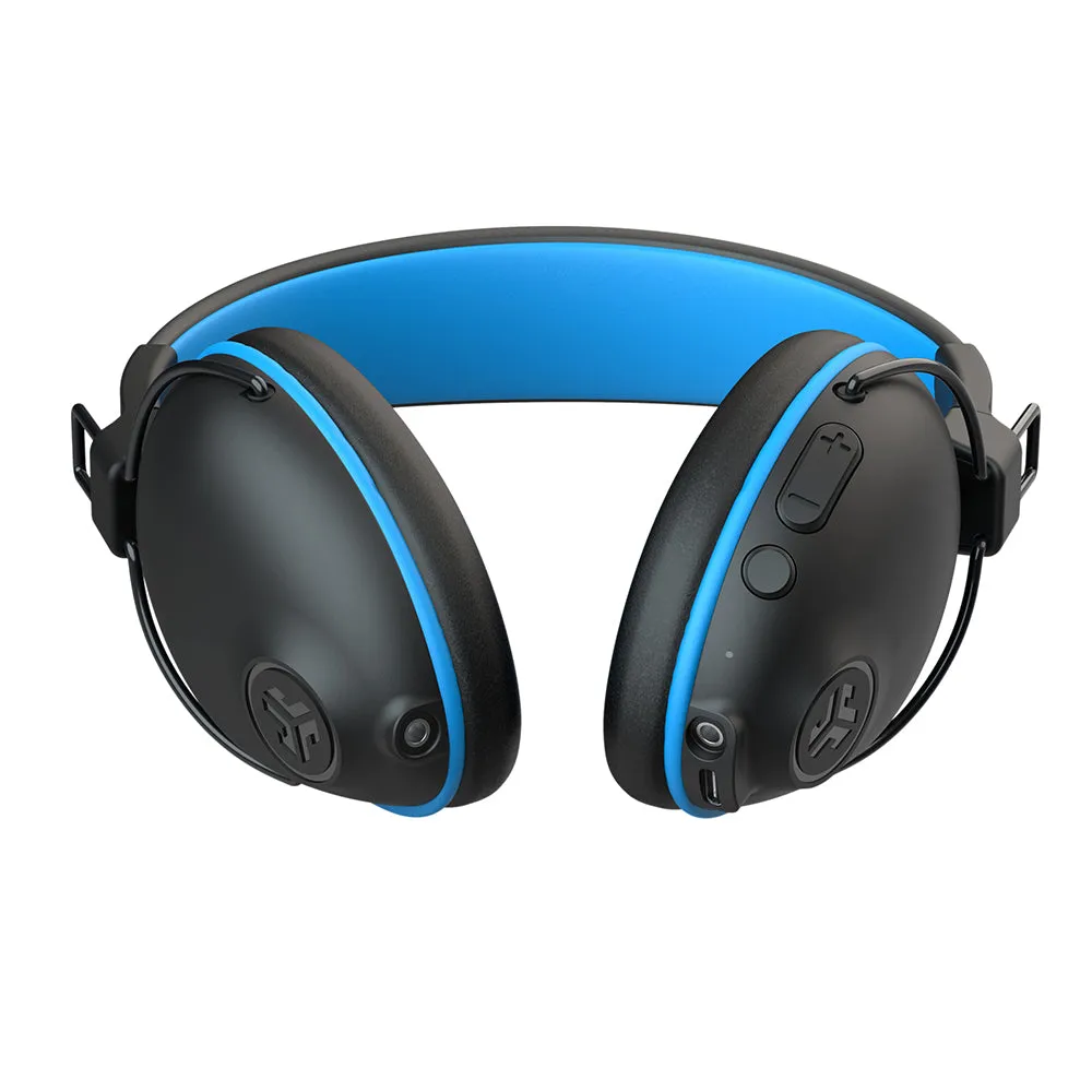 JLab JBuddies Pro casque enfant bluetooth bleu 35h