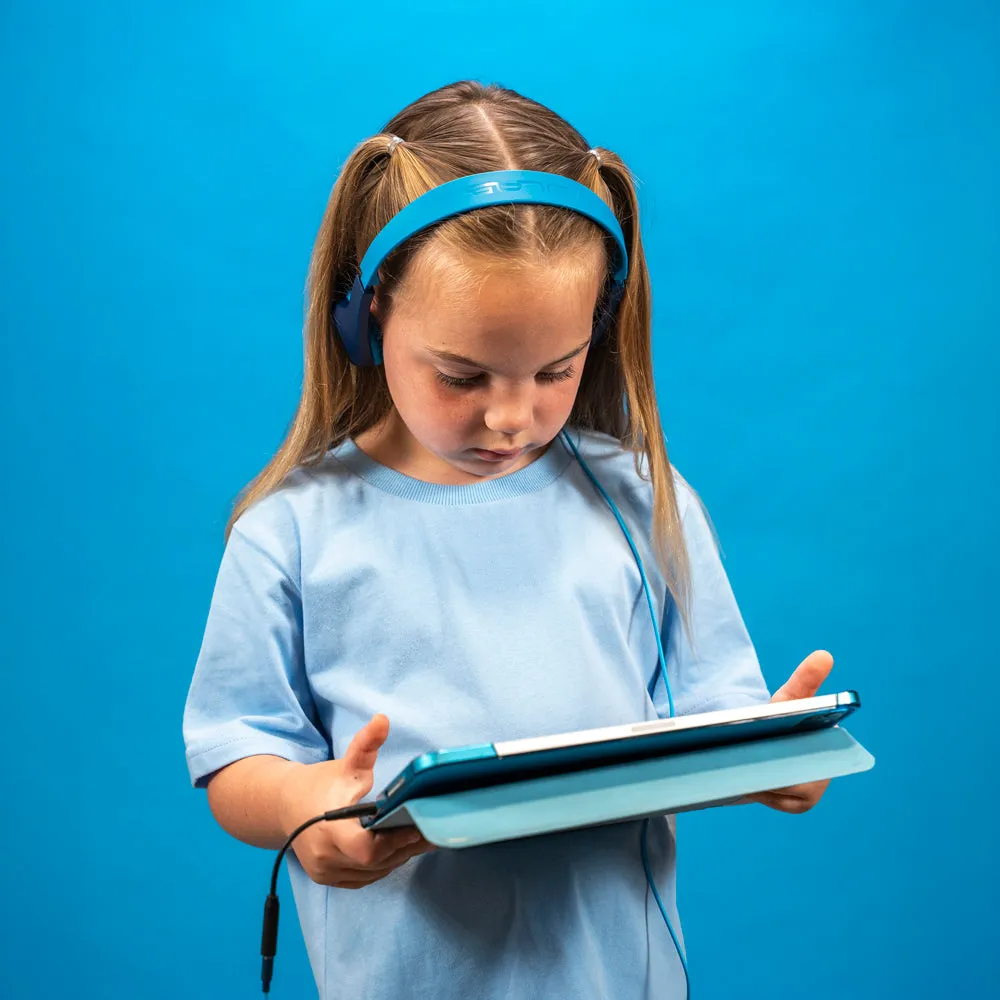 JLab JBuddies Pop casque enfant filaire bleu 85dB