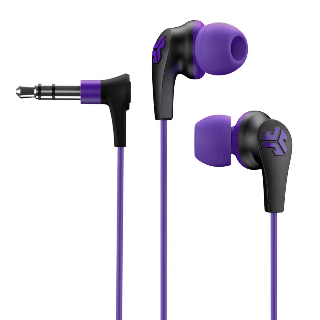 JLab JBuds2 écouteurs filaires violet jack