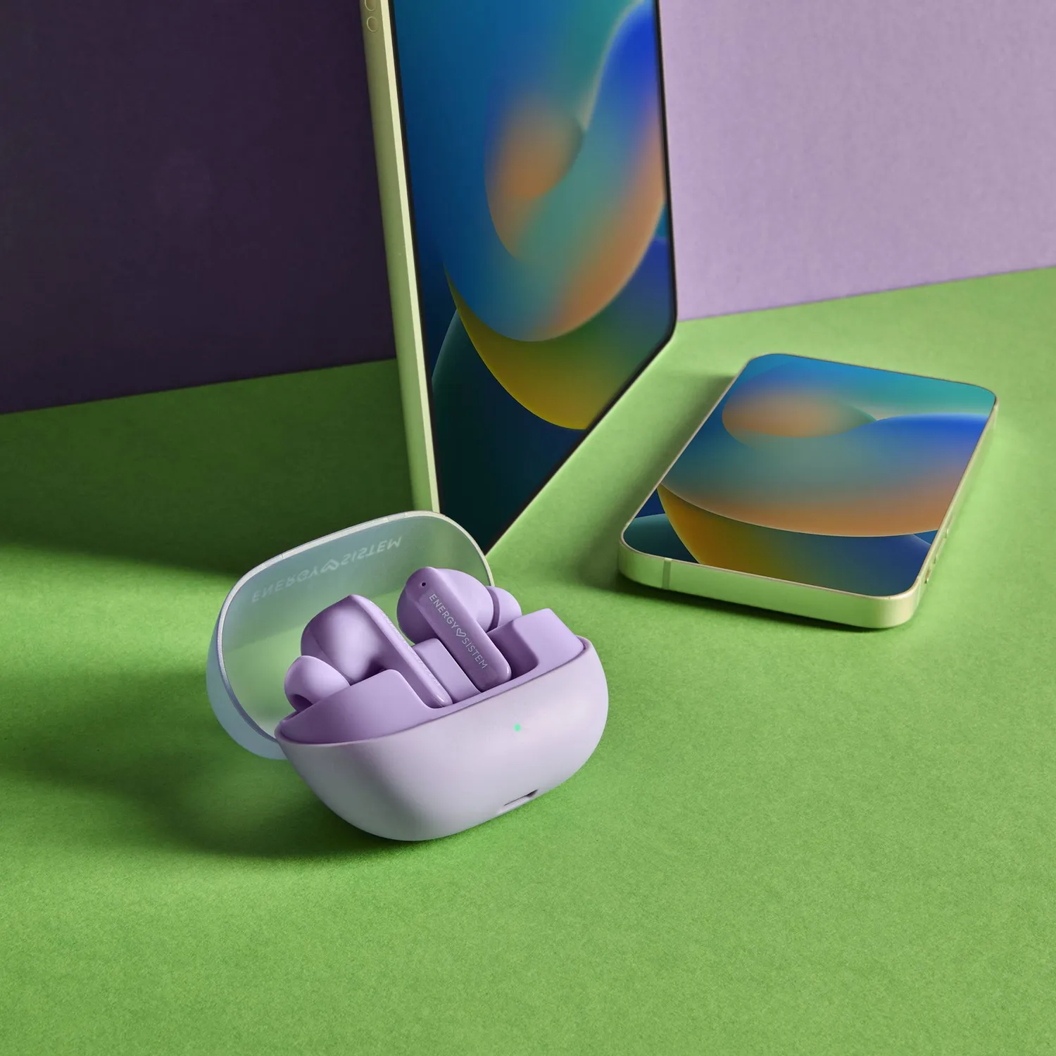 Energy Sistem Serenity ANC écouteurs True Wireless Lavender 25h
